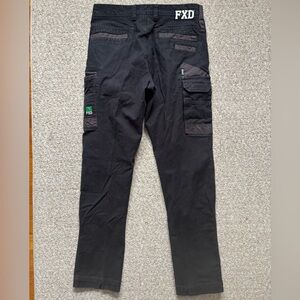 FXD work pants Black Cargo 30
